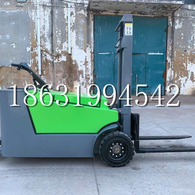 南竿乡小型电动叉车1吨2吨步行站驾式电瓶堆高充电装卸车液压升降车铲车
